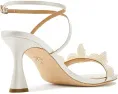 Туфли Badgley Mischka Whitney с цветочным декором из жемчуга и расклешенным каблуком