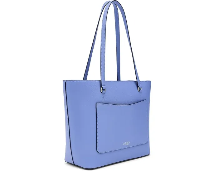 Сумка-шоппер Lauren Ralph Lauren Crosshatch Leather Medium Karly Shopper Tote