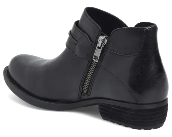 Ботинки Born Kati на молнии с каблуком из дерева и кожи