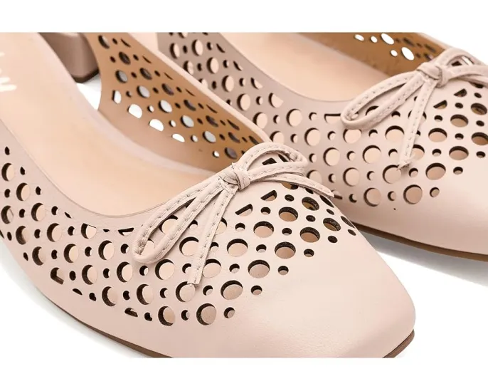 Туфли Raven с перфорацией и ремешком на щиколотке от French Sole