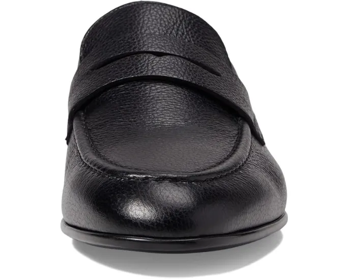 Лоферы Lastra с мыском и квадратным каблуком из итальянской кожи Bruno Magli