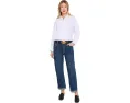 Джинсы Sloane Slouchy Low-Rise Girlfriend Cuffed Liverpool Los Angeles свободного кроя с манжетами