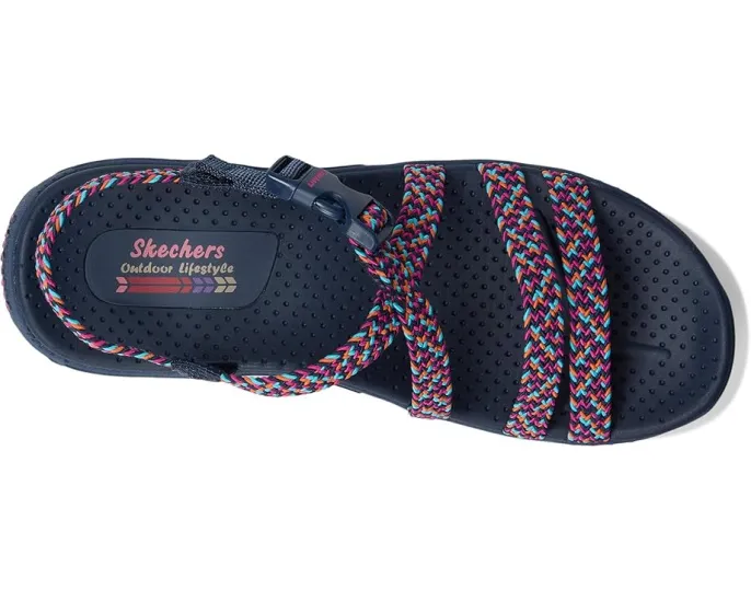 Трекинговые сандалии Skechers Reggae Adore You с быстрой застежкой и подошвой Reggae