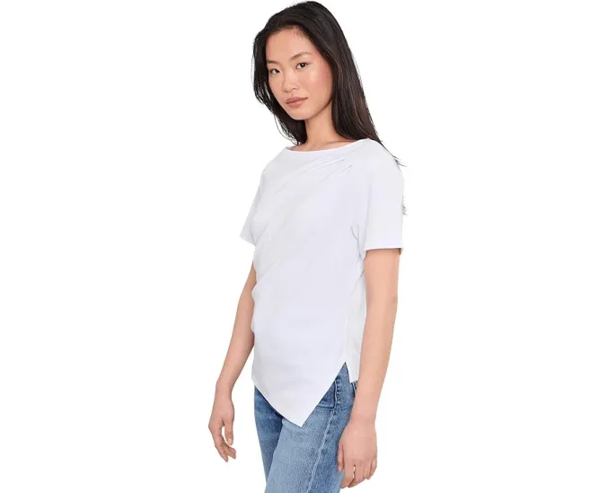 Футболка Vince Camuto с асимметричным подолом и короткими рукавами