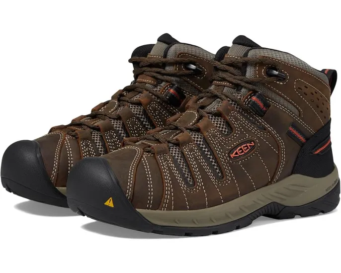 Рабочие ботинки KEEN Utility Flint II Mid с мягким мысом