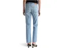 Джинсы AG Jeans Sandra Slim Straight с низкой посадкой