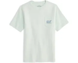 Футболка Vineyard Vines Kids Pirate Map Whale с короткими рукавами и принтом кита