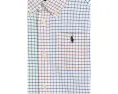Оксфордская рубашка Tattersall Cotton Oxford Fun Shirt от Polo Ralph Lauren