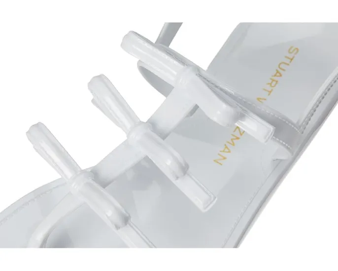 Босоножки Stuart Weitzman FELICITY MULTI JELLY с открытым носком и регулируемой пряжкой