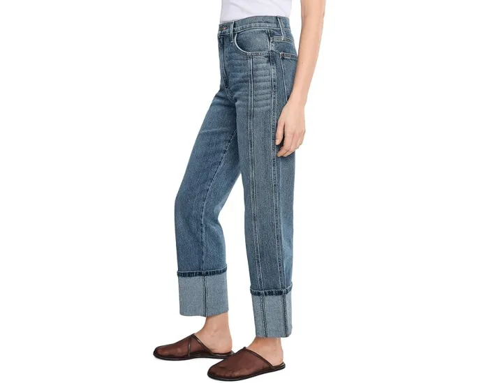 Джинсы Joe's Jeans The Margot с манжетами и высокой талией