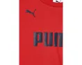 Детский комплект футболка и шорты Puma с принтом All Time Red