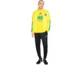 Олимпийка Adidas Brazil Olp ярко-желтая