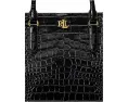Сумка-сатчел Lauren Ralph Lauren Embossed Leather Large Marcy из тисненой кожи