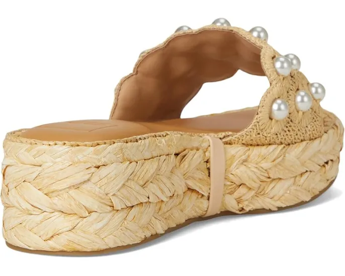 Dolce Vita Caper сандалии из конопли с бисером на ремешке