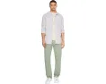 Тонкие прямые брюки Everett Sulfur Spruce Green с эластаном от AG Jeans