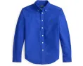 Рубашка из крашеного хлопкового оксфорда Polo Ralph Lauren Kids для детей