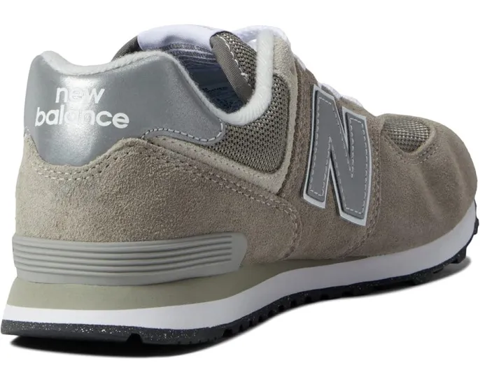 New Balance 574 Core кроссовки для детей старшего возраста с верхом из замши и сетки
