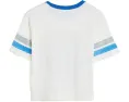 Футболка NFL Detroit Lions с полосатым ярмом Ringer Junk Food Clothing Kids
