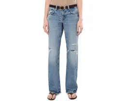 Джинсы Low Straight в цвете Wave от 7 For All Mankind