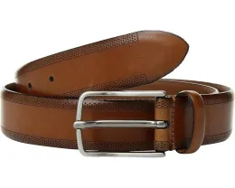 Ремень Johnston & Murphy Edge Perf Embossed из натуральной кожи