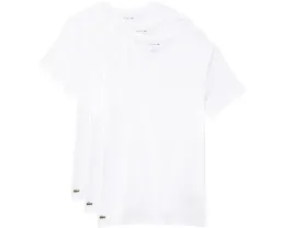 Футболки Lacoste с V-вырезом приталенные 3 штуки