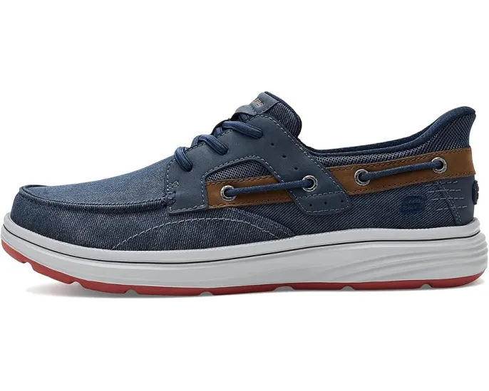 SKECHERS Troutt Davey слипоны на шнурках-резинках с памятью формы