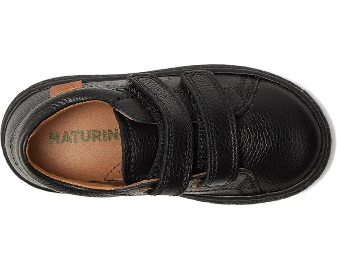 Детские туфли Naturino Carex Vl для малышей из премиальной кожи с двойной липучкой