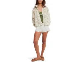 Free People Куртка Devon Striped Balloon в полоску с кулиской