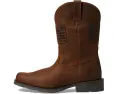 Ariat Ковбойские ботинки Rambler Patriot с квадратным носком и вышитым флагом