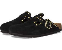 Биркенштоки Birkenstock Boston Rivets из мягкой замши