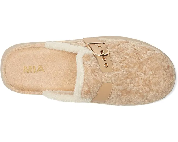 Мюли Sugary-S на платформе из искусственного меха с пряжкой от MIA