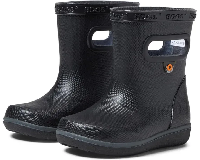 Детские резиновые сапоги Bogs Skipper II Solid с технологией защиты от запаха