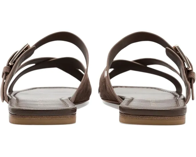 Stuart Weitzman шлепанцы Sai Slide с регулируемой пряжкой