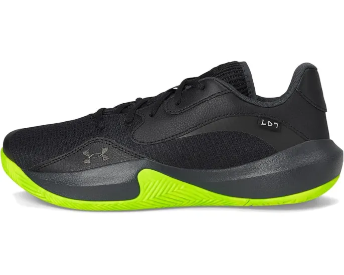 Кроссовки Under Armour Lockdown 7 Low с круглым носком и шнуровкой