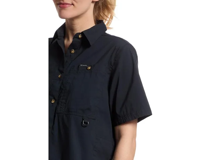 Columbia Рубашка Brea Falls с коротким рукавом и карманами