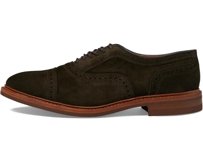 Оксфорды Allen Edmonds Strandmok Cap Toes с перфорацией