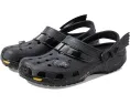 Кроксы Crocs Classic Adjustable с ремешком и дизайном Бэтмена