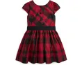 Платье для девочки Polo Ralph Lauren Kids из тафты в клетку