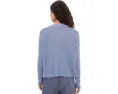 Свитер Eileen Fisher с V-образным вырезом из смеси органического льна и хлопка