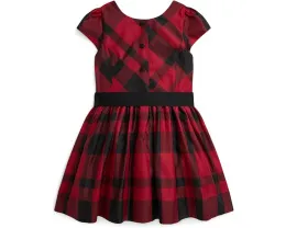 Платье для девочки Polo Ralph Lauren Kids из тафты в клетку