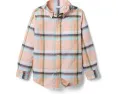 Рубашка Janie and Jack Madras Plaid на пуговицах для малышей и детей