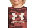 Футболка Under Armour Kids с камуфляжным принтом и мягкой текстурой