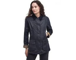 Barbour Beadnell Wax куртка из вощеного хлопка с карманами для рук