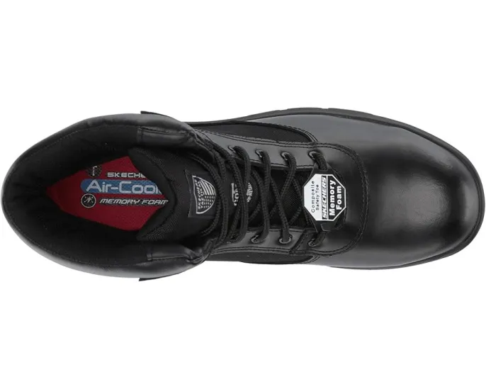 Skechers Wascana Linnean Comp Toe тактические ботинки Black