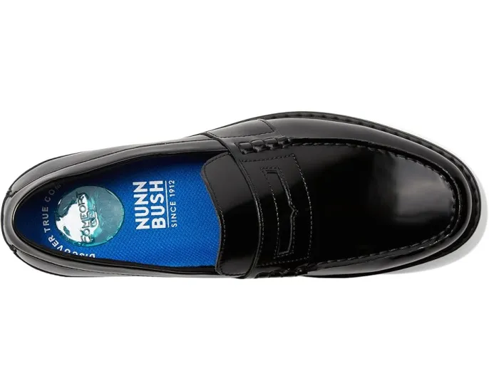 Nunn Bush Lincoln Penny Loafer с ручной строчкой и мокасиновым носком