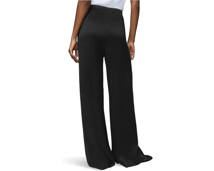 Splendid Широкие брюки Serena из атласа с эластичным поясом и карманами