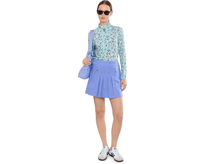 Топ Jamie Sadock с длинным рукавом и четвертью молнии Sunsense Shattered