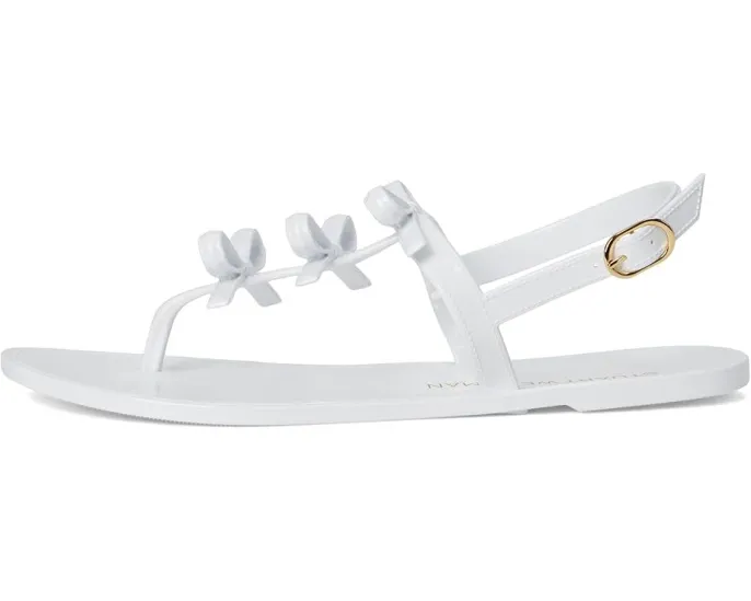 Босоножки Stuart Weitzman FELICITY MULTI JELLY с открытым носком и регулируемой пряжкой