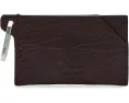 Кардхолдер Hex Grain AllSaints с карабином из кожи