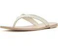 Jessica Leather Sandals от Cinq à Sept кожаные сандалии на плоском ходу